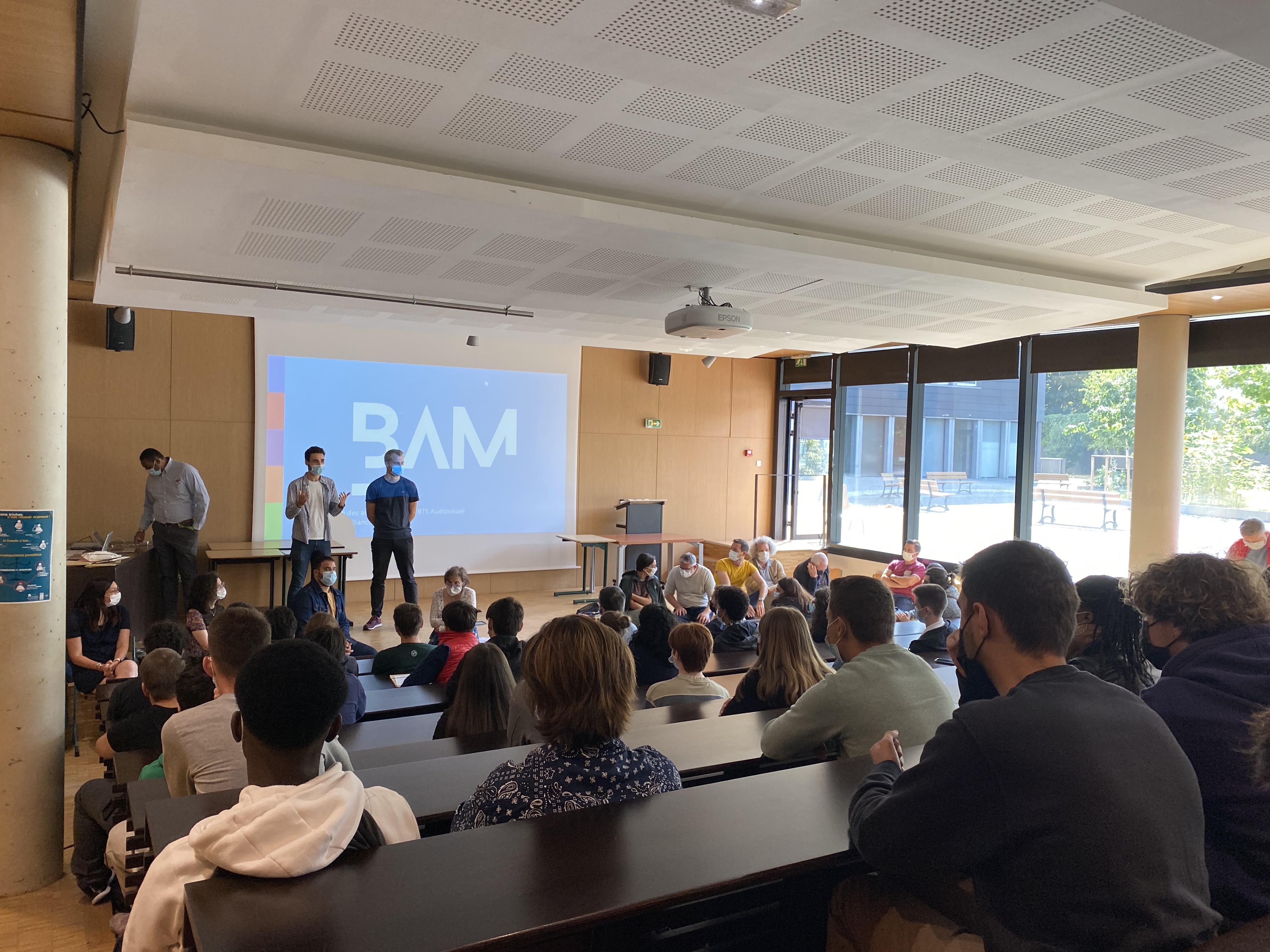 Auditorium du Lycée Jacques Prévert, Septembre 2021